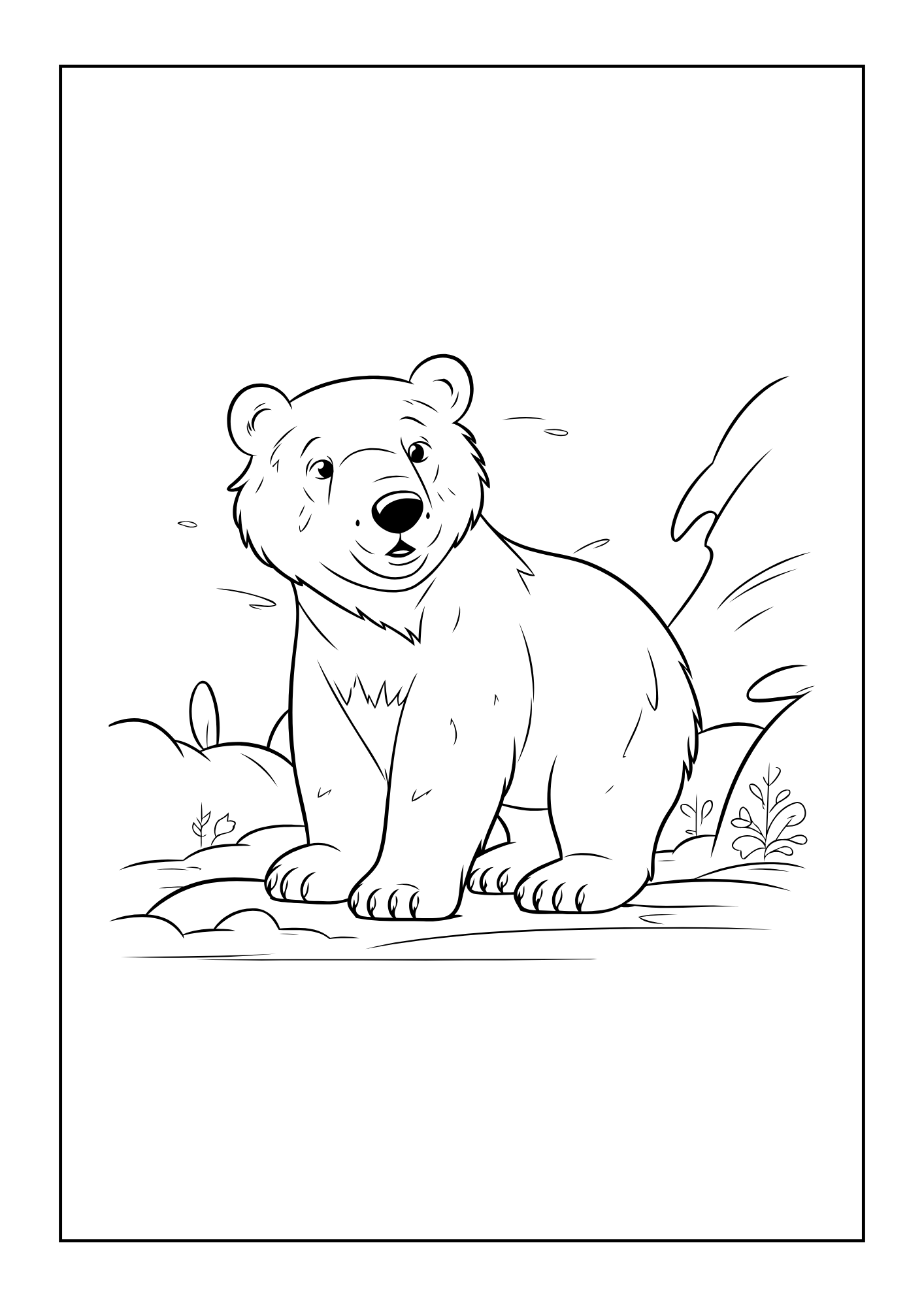cute animal coloring pages pdf | printable coloring book for kids & toddlers cute animal coloring pages pdf | printable coloring book for kids & toddlers