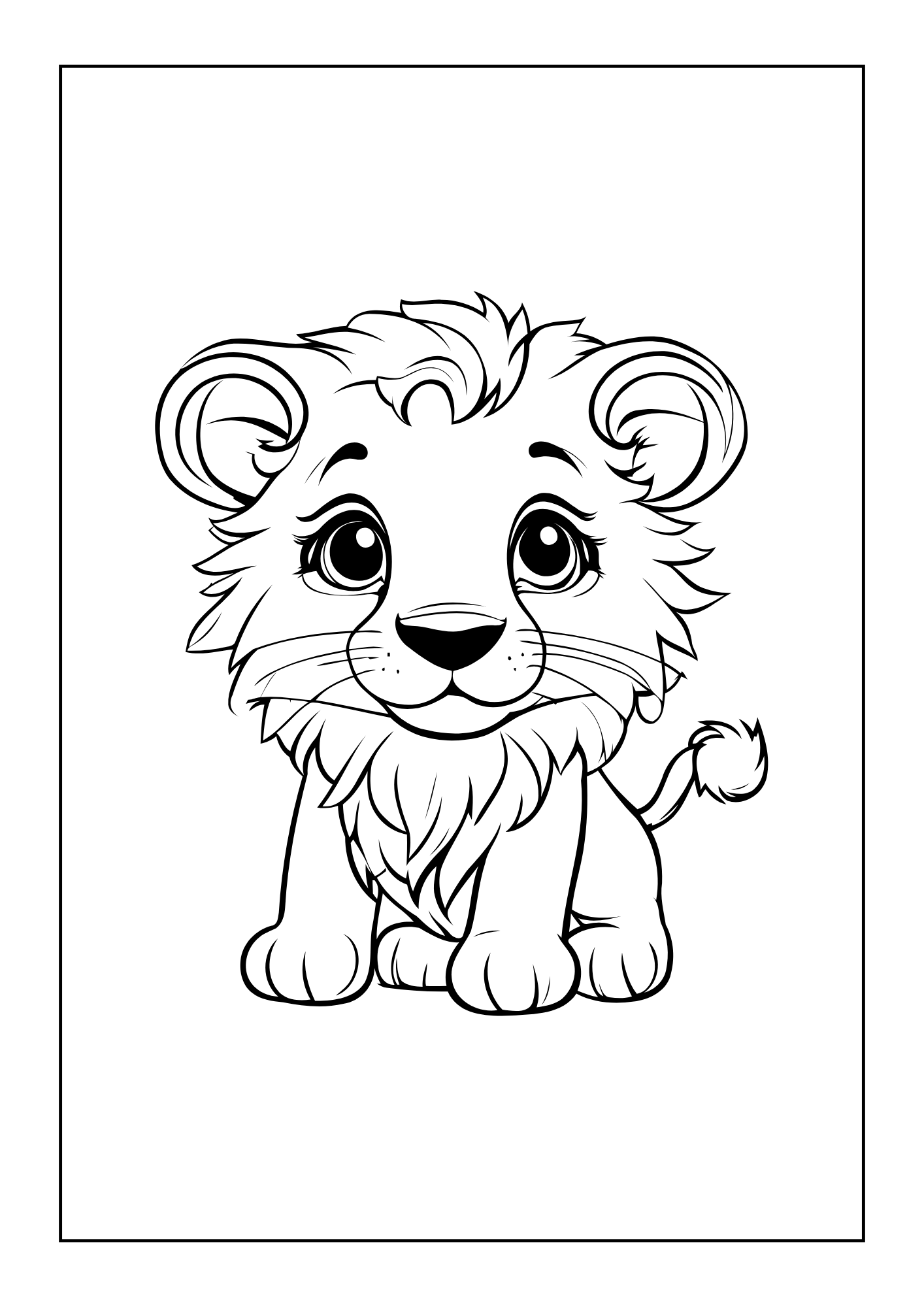 cute animal coloring pages pdf | printable coloring book for kids & toddlers cute animal coloring pages pdf | printable coloring book for kids & toddlers