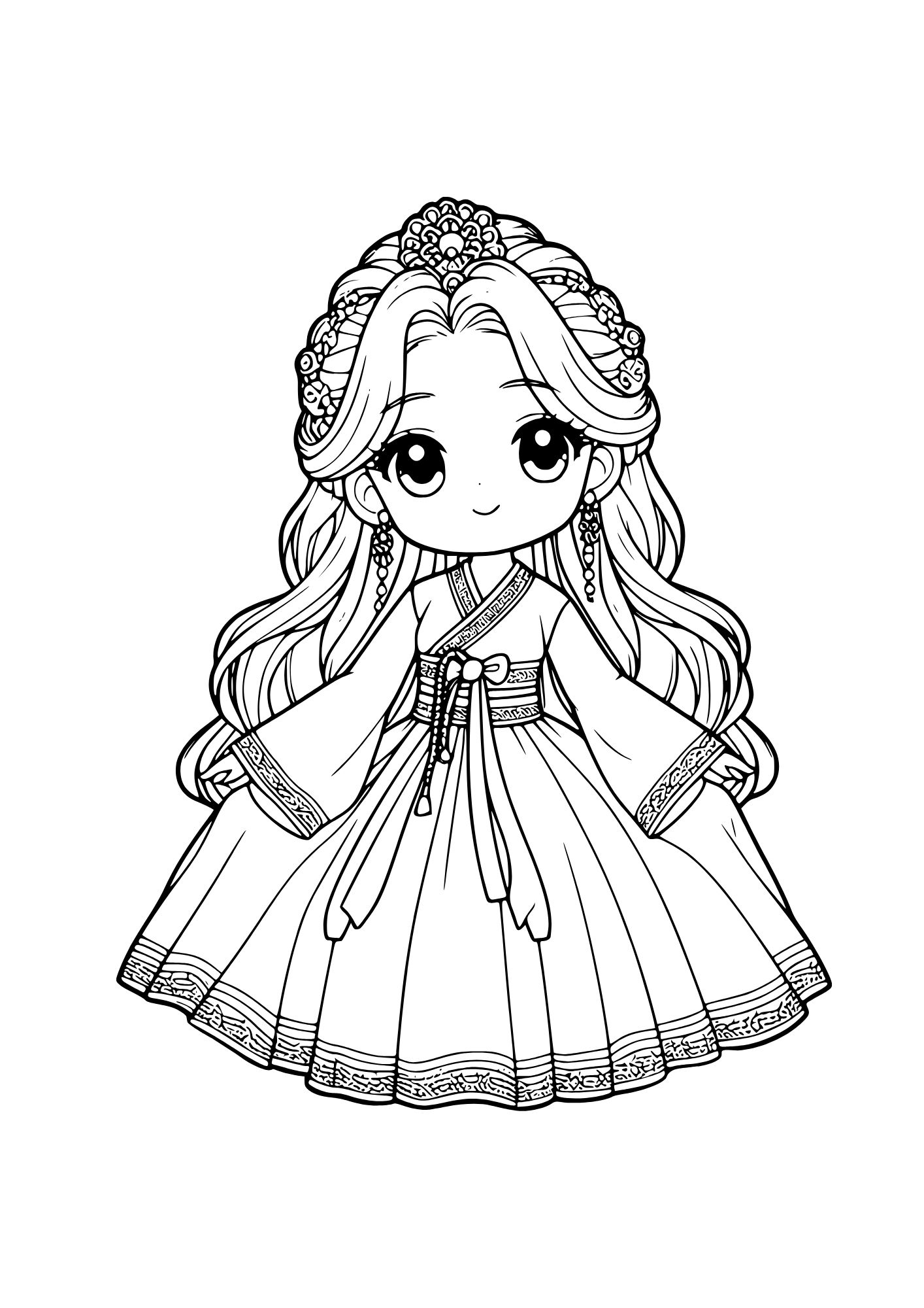 Princess Coloring Book - Image 2
