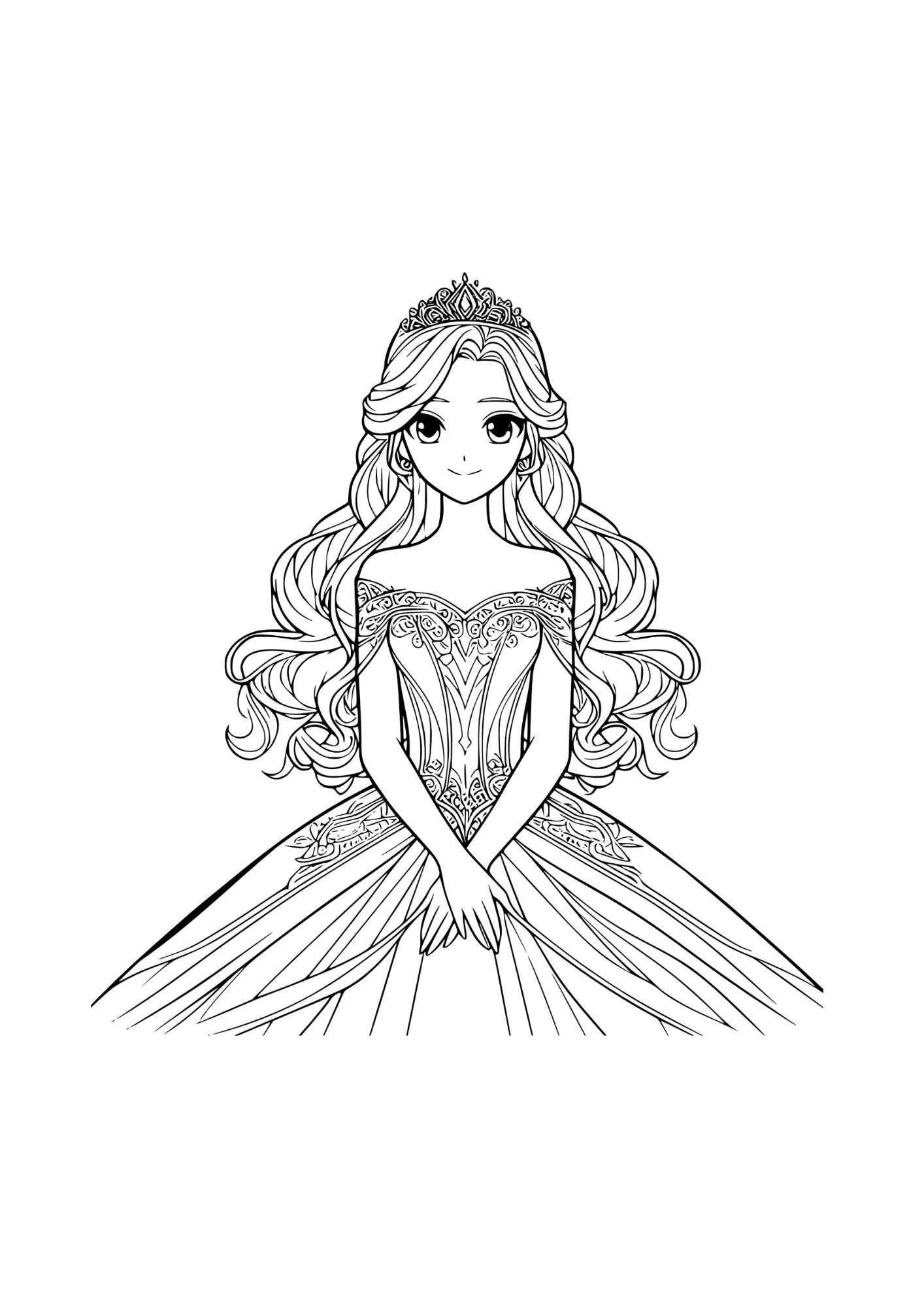 Princess Coloring Book - Image 8