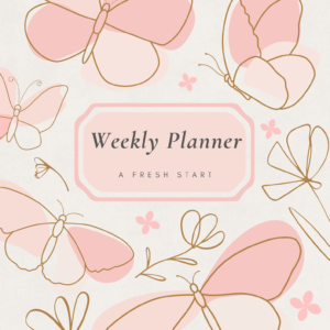 Printable Weekly Planner