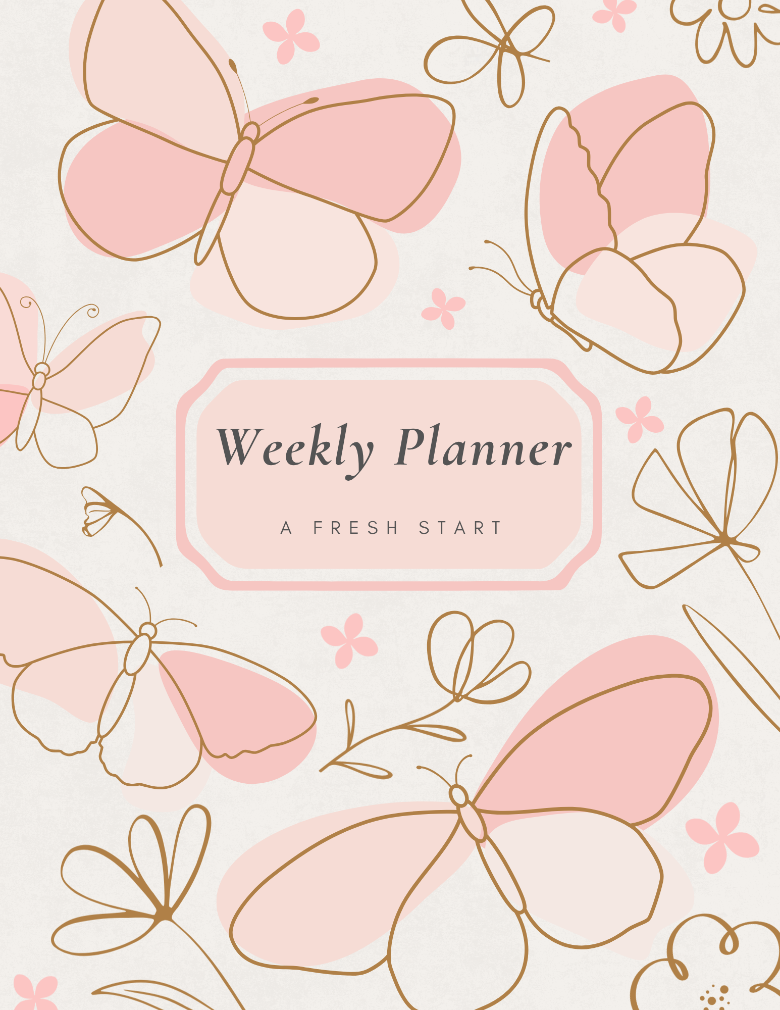 Printable Weekly Planner