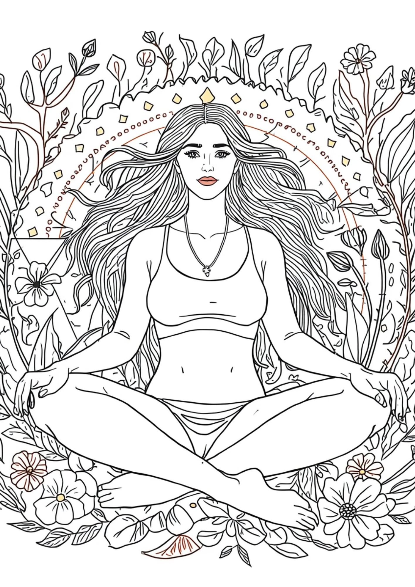 Spirit Women Coloring Book - Image 3