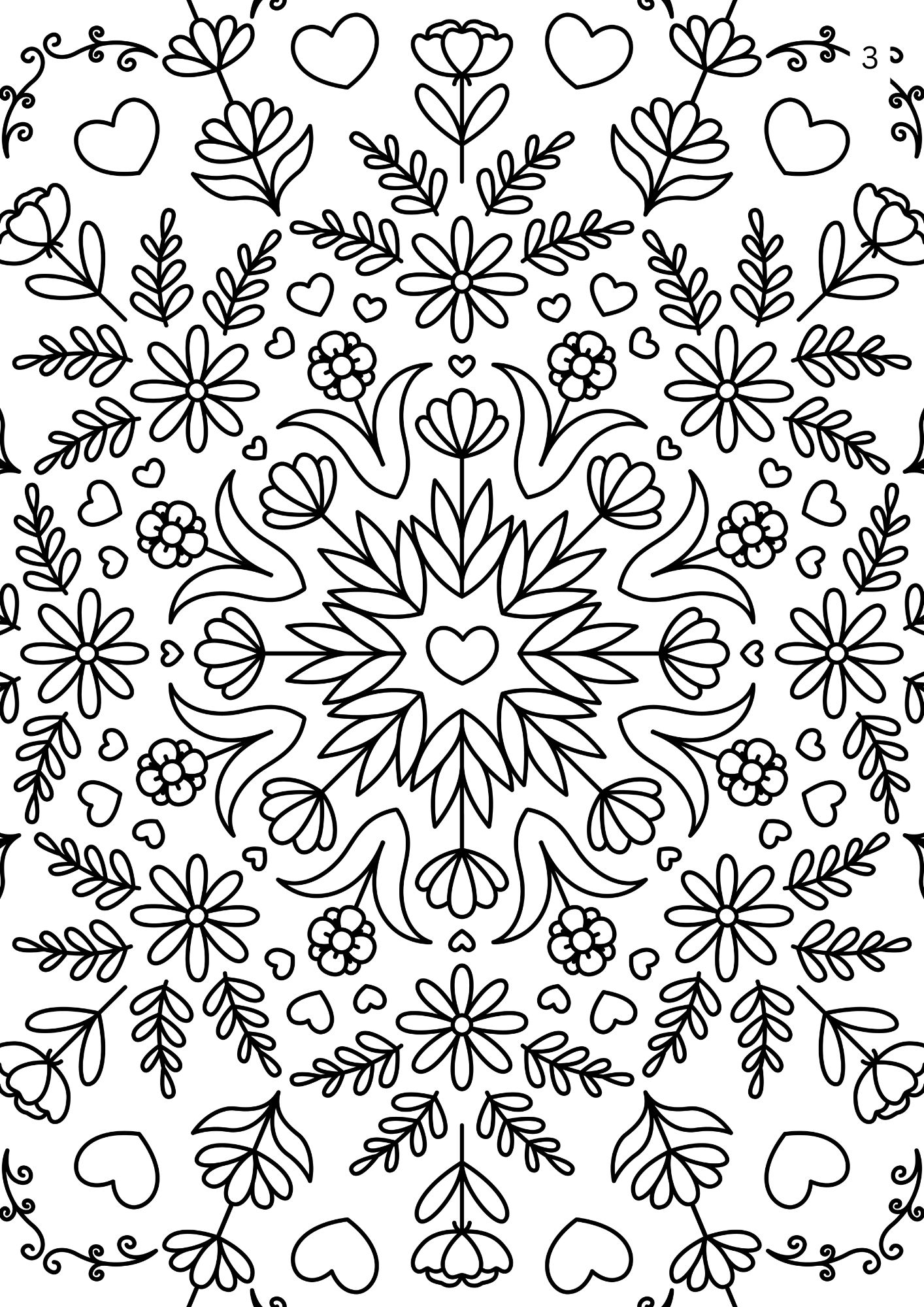 Mandala Coloring Book - Image 4