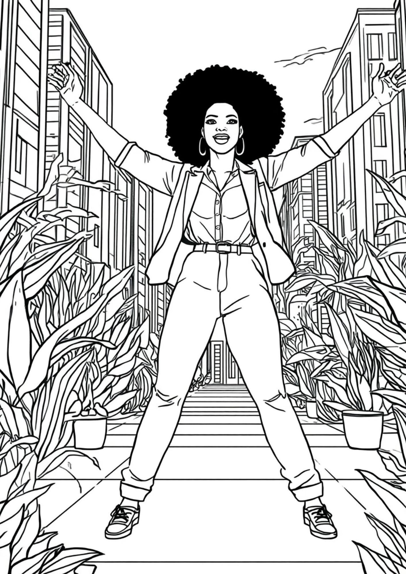 Spirit Women Coloring Book - Image 5