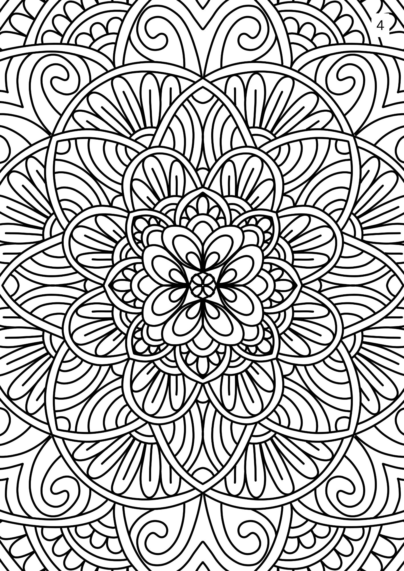 Mandala Coloring Book - Image 5