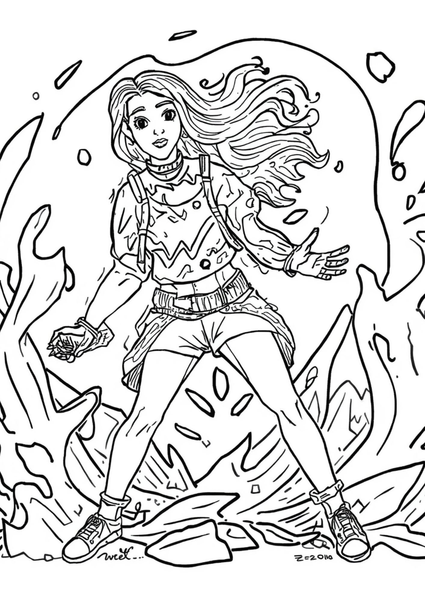 Spirit Women Coloring Book - Image 7