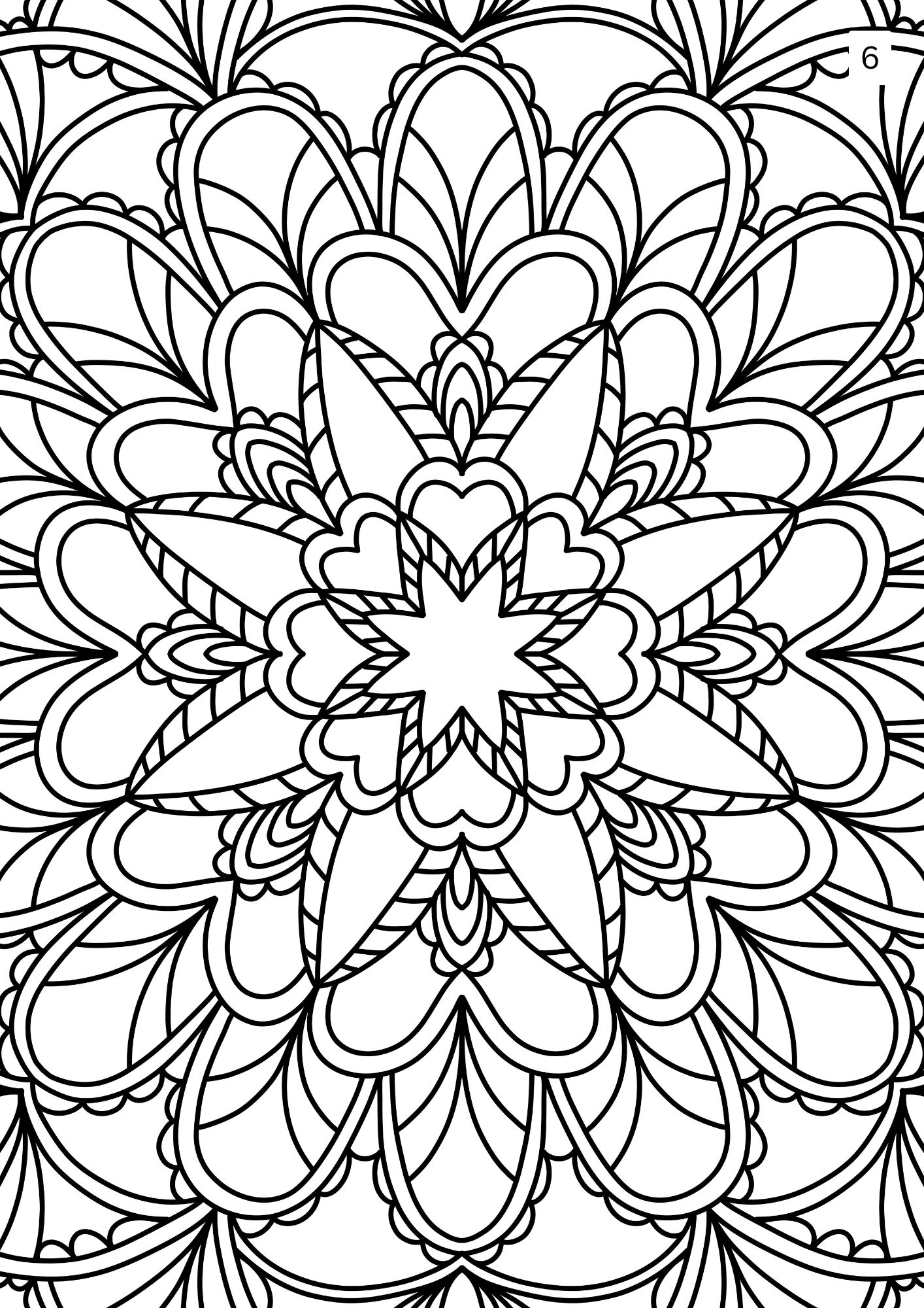 Mandala Coloring Book - Image 7