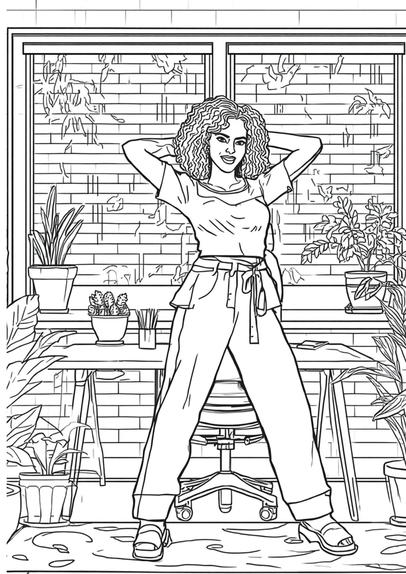 Spirit Women Coloring Book - Image 9